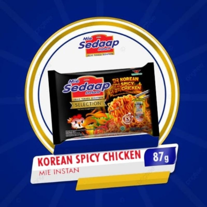 

Sedaap Mie Instan Korean Shop Spicy 83g