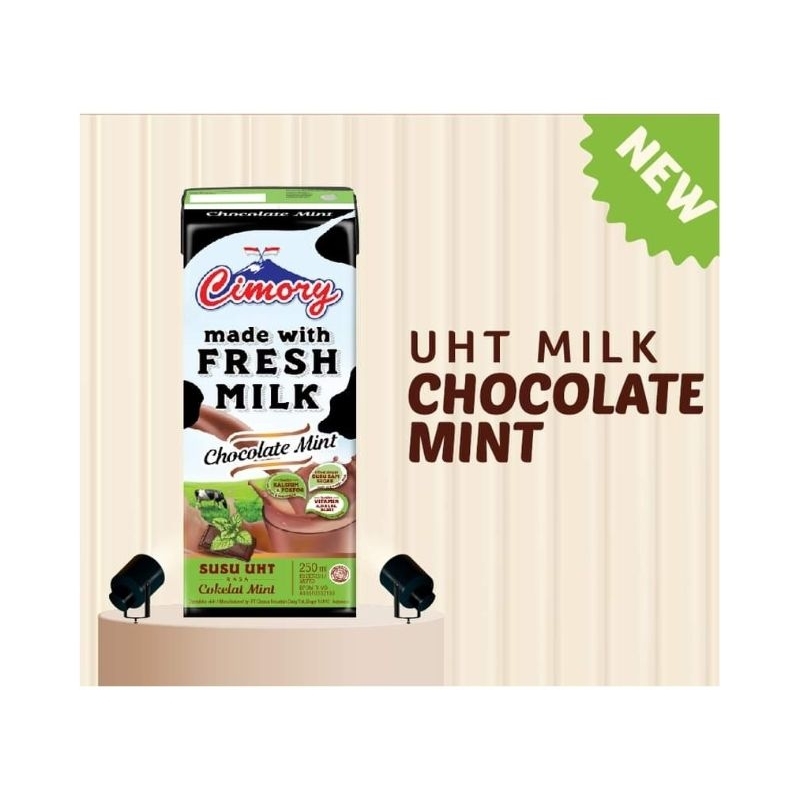 

Cimory Susu UHT Chocolate Mint 250 ml