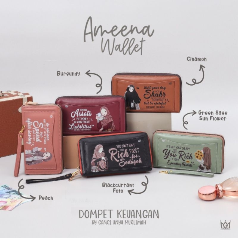 Ameena Wallet Terlaris by Unyu muslimah