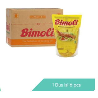 

Minyak Goreng BIMOLI 2 Liter ( 1 dus isi 6 pcs), Klasik