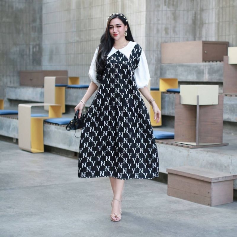 BEST SELLER LUNA DRESS PREMIUM VIRA DRESS KEKINIAN