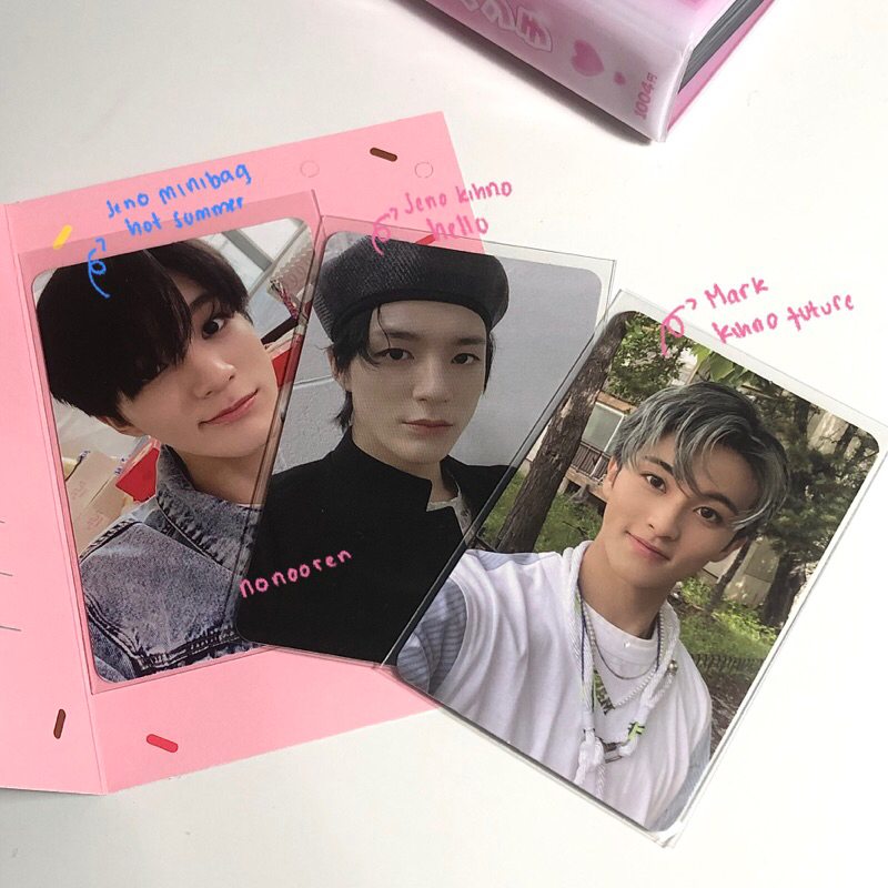 pc photocard official nct dream jeno renjun mark hello future hf helfut kihno md merchandise mini ba