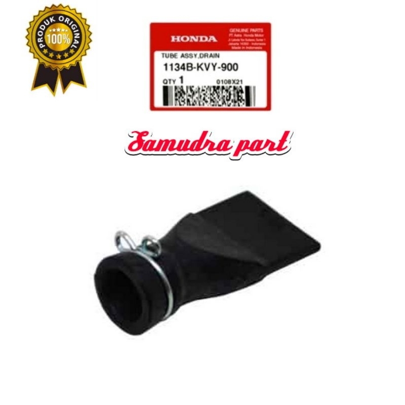 Karet tutup angin angin bak CVT Beat vario 125 Vario 150 Tube drain Beat vario original 1134BKVY900