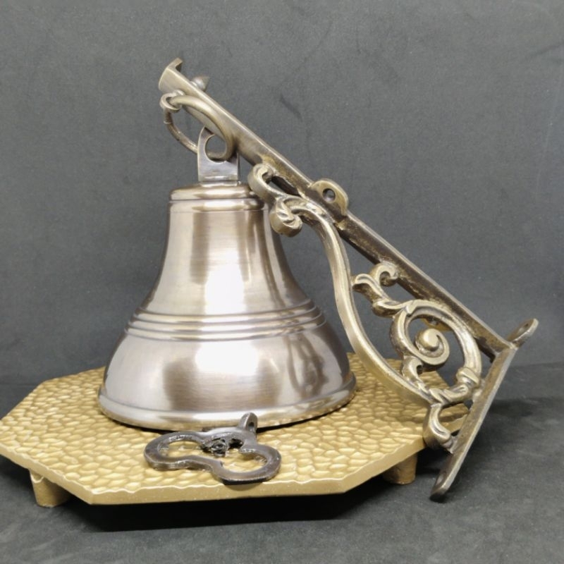 Lonceng Bel Pintu Kuningan Antik / Bel Pintu Rumah