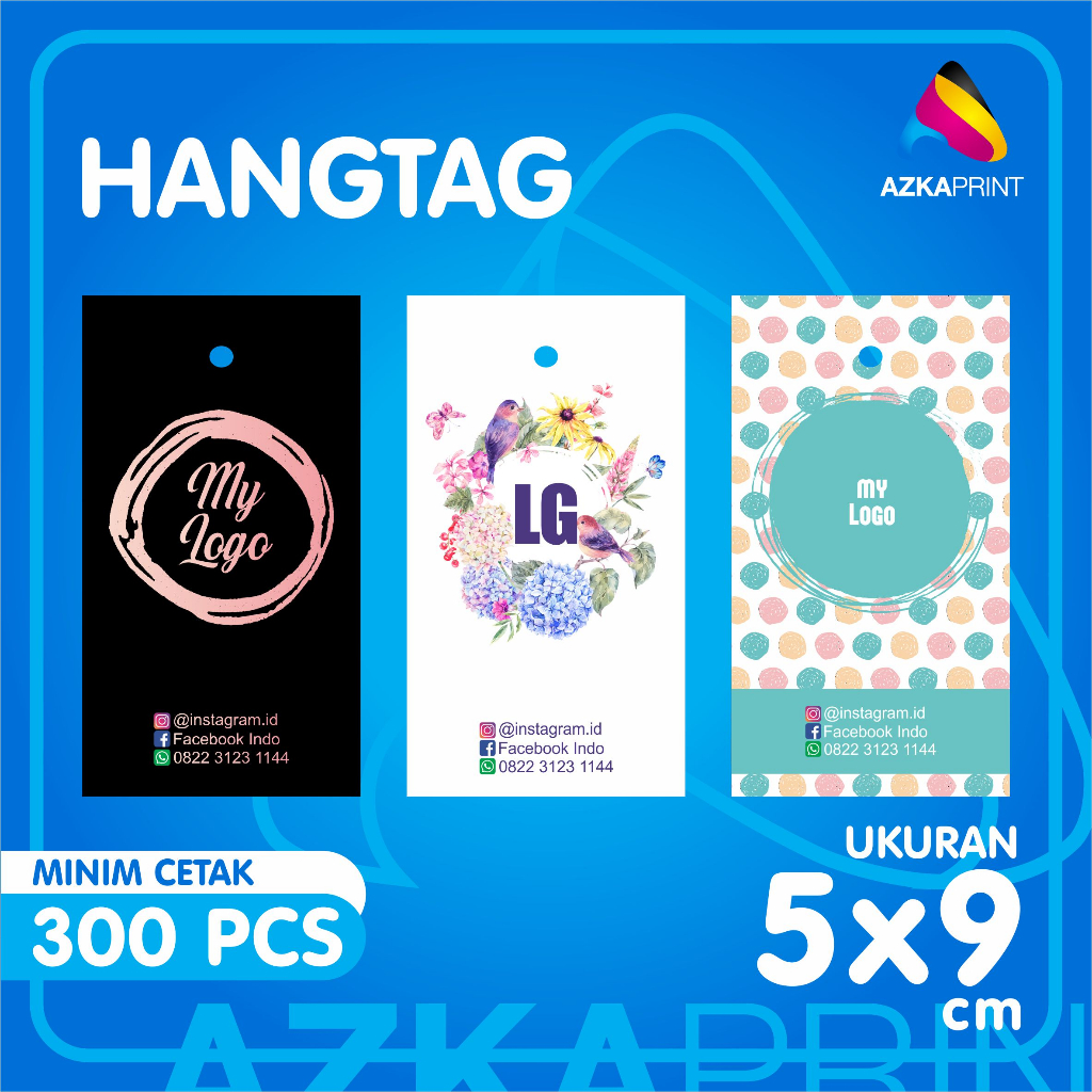 

CETAK HANG TAG 5x9 (Label Baju, Tas, Jaket, Sepatu dll)