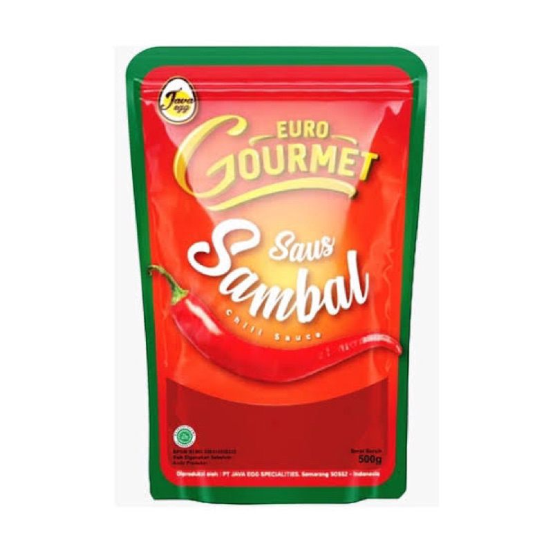 

saus sambal gourmet 500 gr