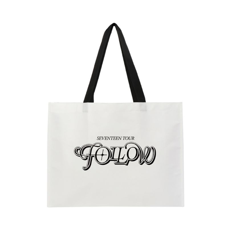 [READY STOCK] SEVENTEEN SVT TOUR FOLLOW TO SEOUL OFFICIAL SHOPPER BAG (Sealed)