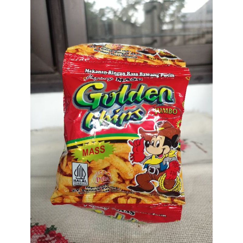 

Golden Chips 1 renteng isi 10 pcs