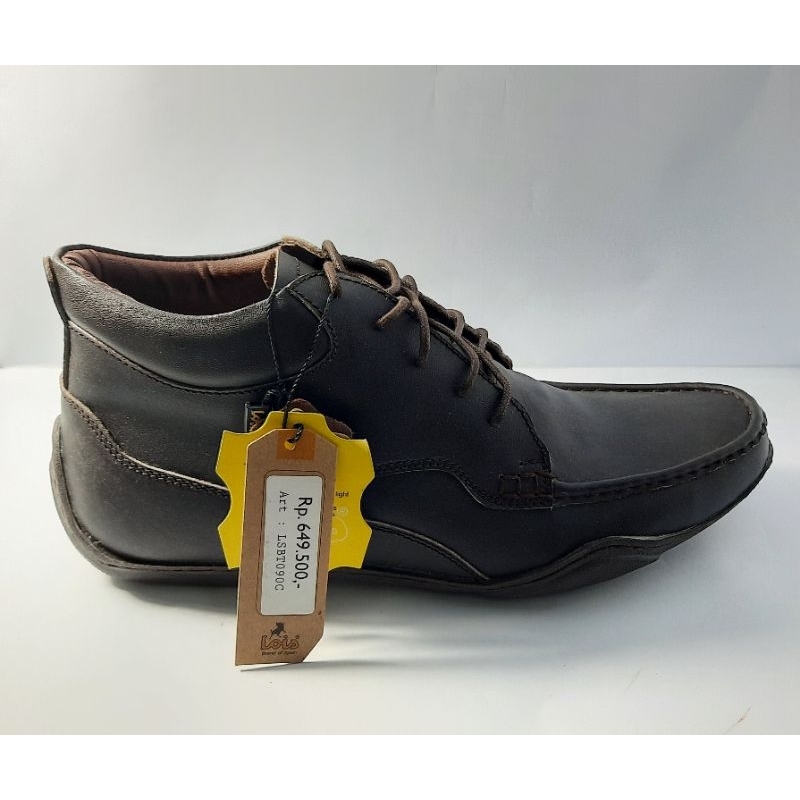 SEPATU BOOT SEPATU BOOTS SEPATU KULIT SEPATU PRIA SEPATU MURAH SEPATU ORIGINAL LOIS LSBT090C