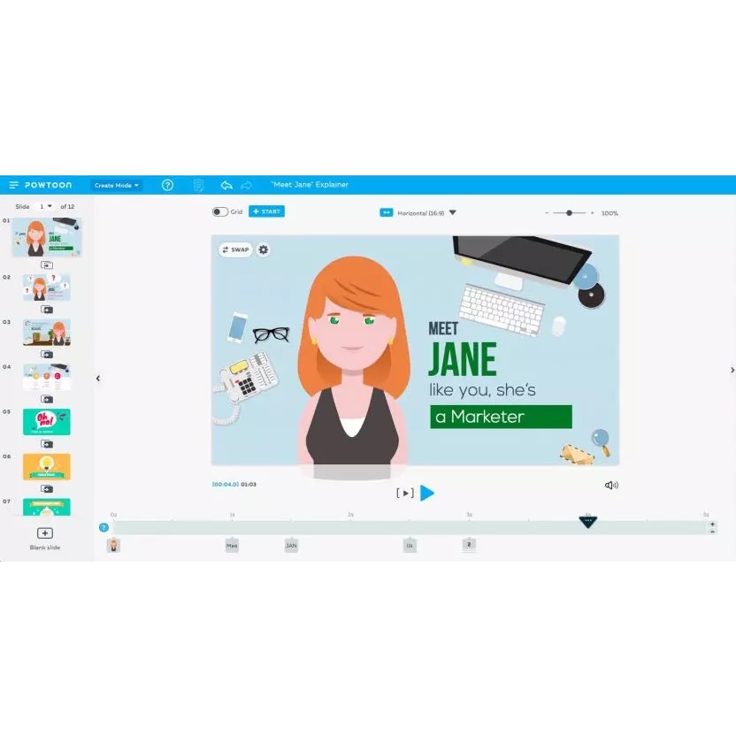 Animasi Explainer Presentasi Standar 2D | Video Latsar CPNS / Animasi Pembelajaran / Kartun Video Ik