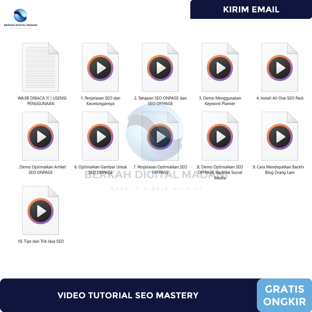 Video Tutorial SEO Mastery