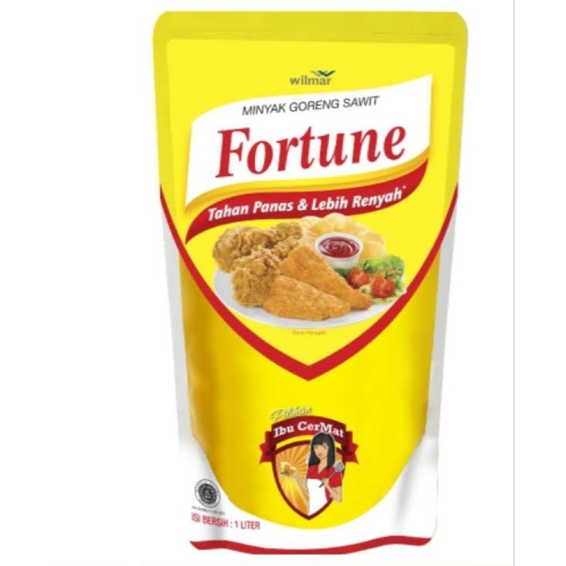 

Minyak Goreng Fourtune 1Liter