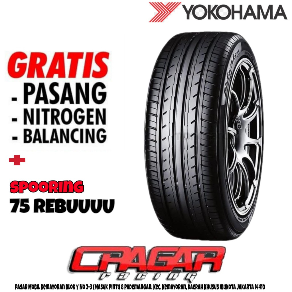 BAN MOBIL RING 15 195 55 R15 YOKOHAMA blueart -ES32 GRATIS PASANG BILA KE TOKO