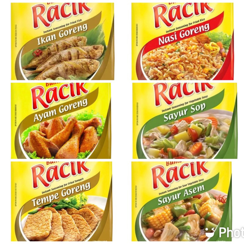 

Renteng Racik Bumbu Instan Tempe Ayam Goreng Sayur Sop 20g