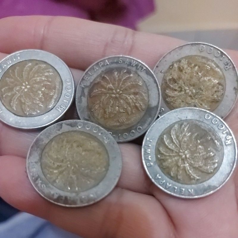 uang koin 1000 kelapasawit