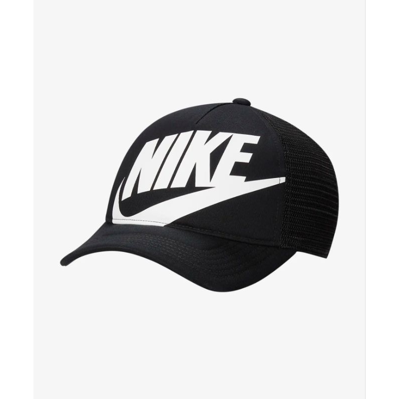 Nike Rise Kids Structured Trucker Cap Black FB5363-010 Topi Original 100%