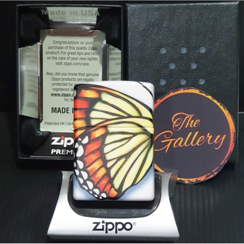 49352 BUTTERFLY DESIGN ORIGINAL ZIPPO
