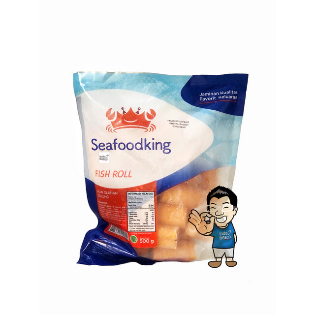 

SeafoodKing Fish Roll- Olahan Ikan 500 g