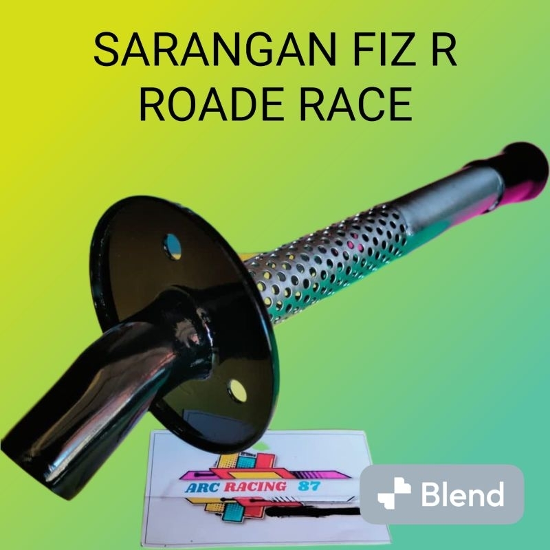 Senter_Ajaib Sarangan Saringan Knalpot Fiz / Fiz R 1/2 Lubang Hitam Road Race Harian Porting