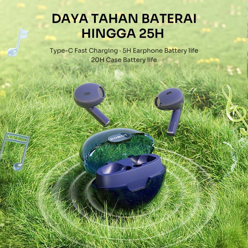 Robot TWS Wireless Earphone FlybudsT20 Original Bluetooth 5.3