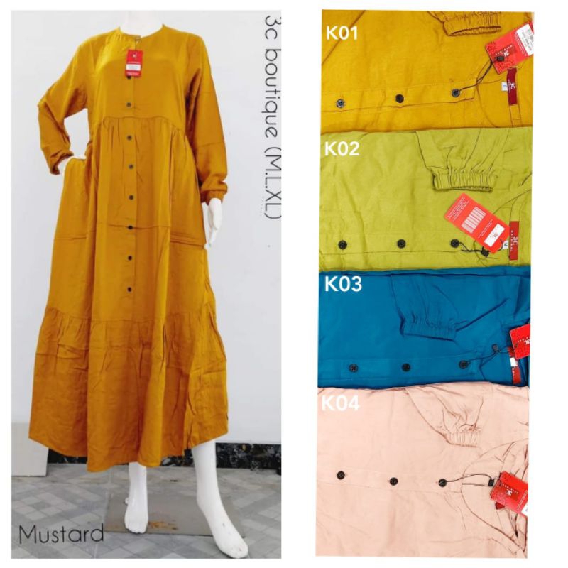 Gamis 3C Boutique polos Rempel