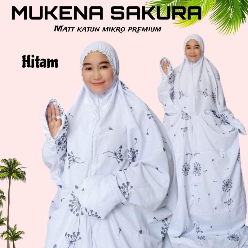 MUKENA SAKURA MATT KATUN MIKRO PREMIUM TERUSAN