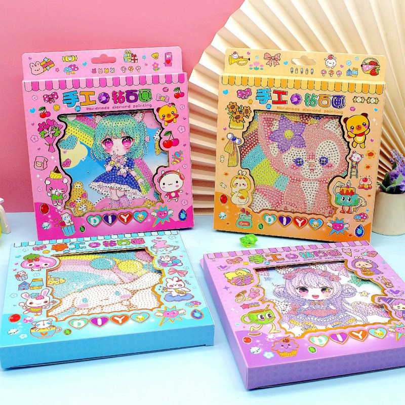 

STICKER DIY DIAMOND FRAME PAINTING KIT SANRIO