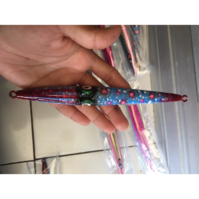 metal jig cumi ikan 250gr 300gr