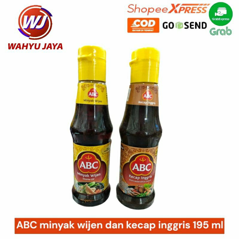

Abc minyak wijen, oyster dan kecap inggris 195 ml