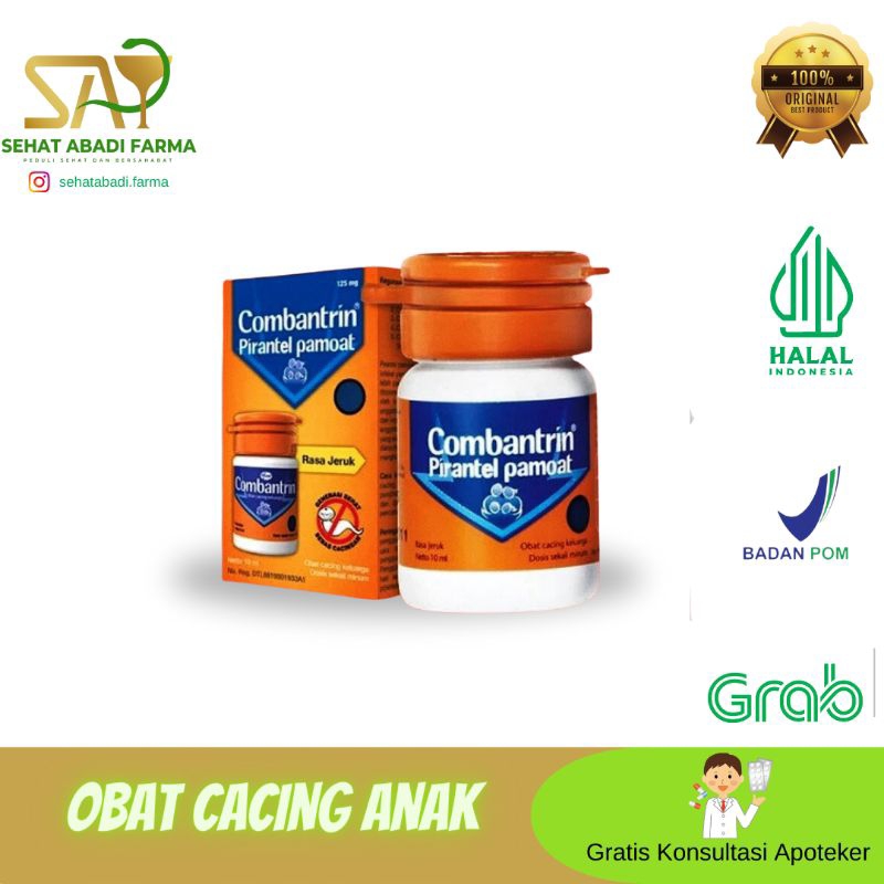 

Combantrin Jeruk Sirup 10 ml