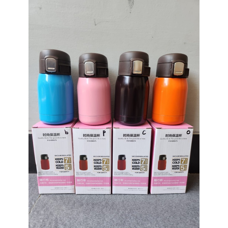 Termos Botol Minum Stainless 200 ML Thermoss Coffee Portable Travelling
