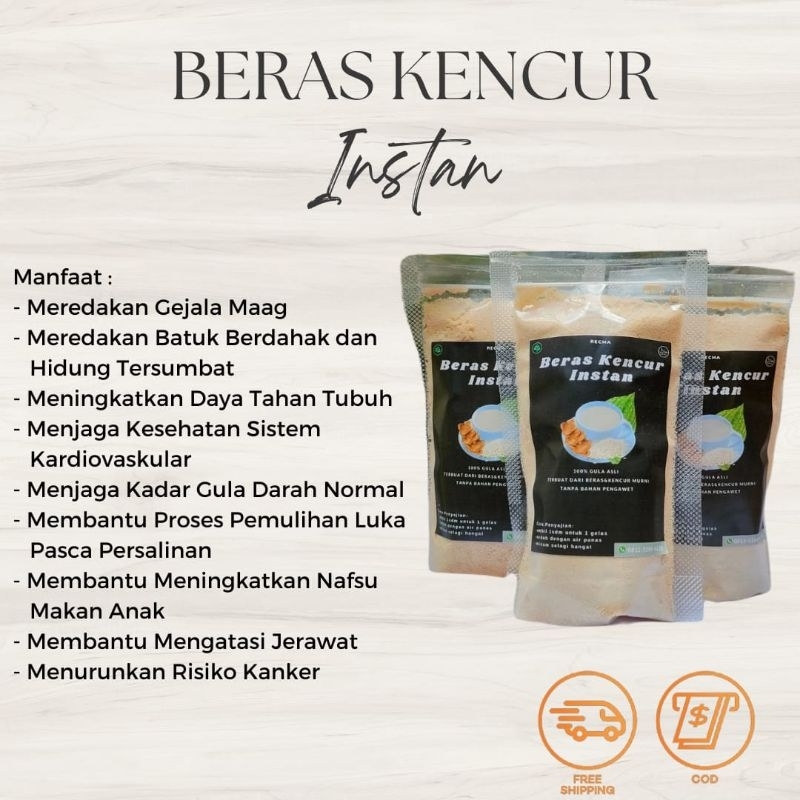 

Jamu Beras Kencur Instan 200 Gram