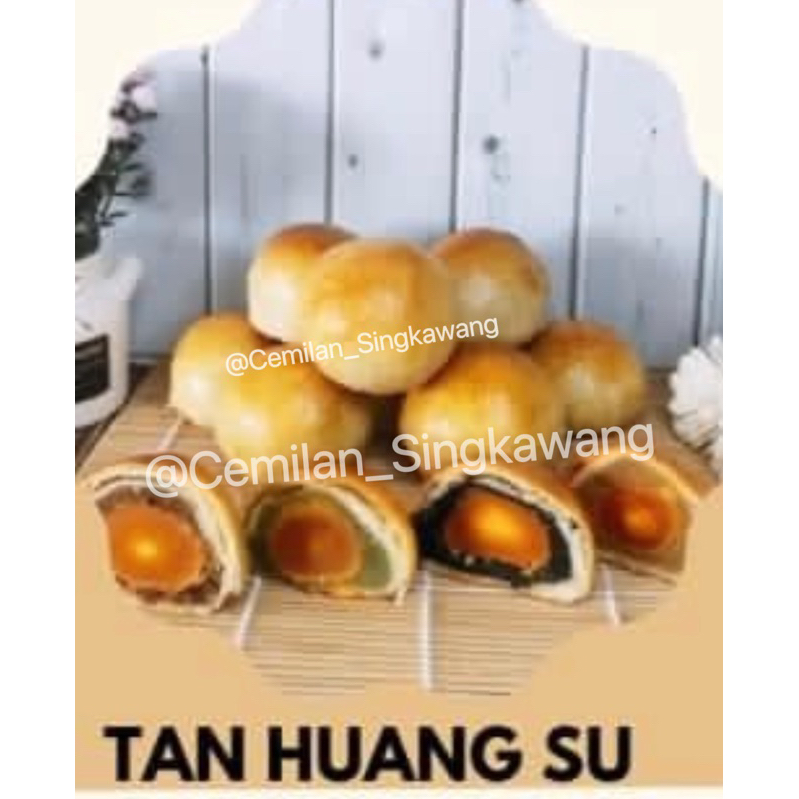 MOONCAKE TANHUANGSU NON HALAL MERK HONPHIAU khas SINGKAWANG / KUE BULAN KALIMANTAN