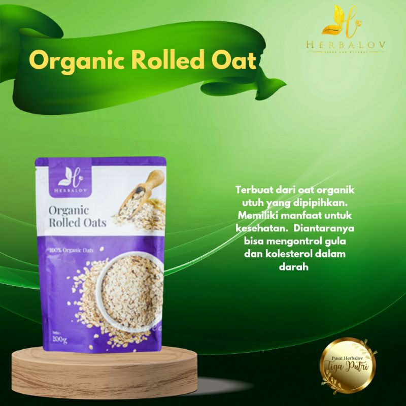 

organik Rolled Oat by Herbalov