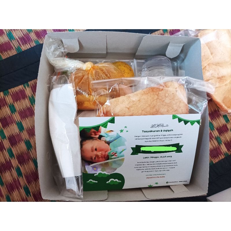 

Paket Aqiqah 50 Box