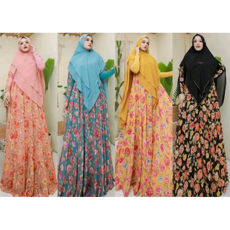 ELDEENA MAURA SERIES SYARI GAMIS WANITA BY EL.DEENA