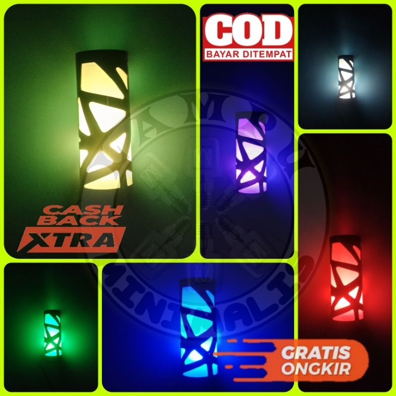 Lampu hias meja, dinding/LAMPU INDOOR Lampu Hias Dinding Tembok Tempel Meja Kamar Tidur Unik Ukir Pv