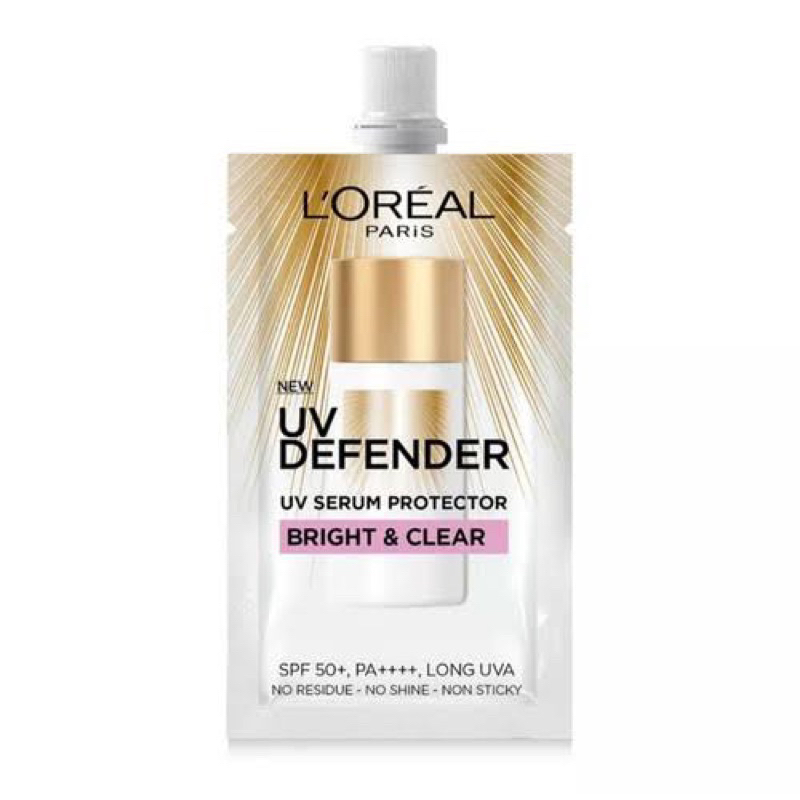 Loreal SACHET UV Perfect Matte & Fresh 7Ml / UV Defender 5.5 Ml SPF50