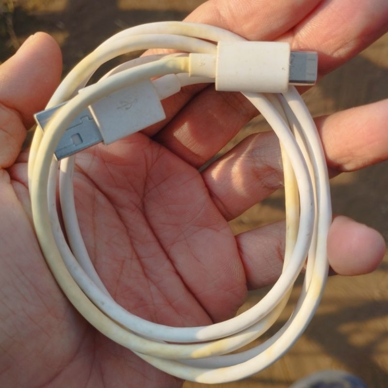 Kabel Data Oppo 3A Original 100% Type C Bekas Copotan Hp