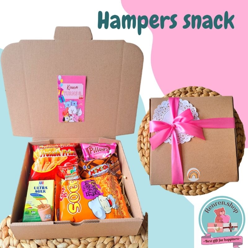 

READY HAMPERS SNACK BOX SOUVENIR MURAH BINGKISAN SNACK VIRAL