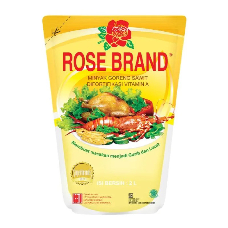 

Minyak Goreng Rose Brand 2L/Pouch