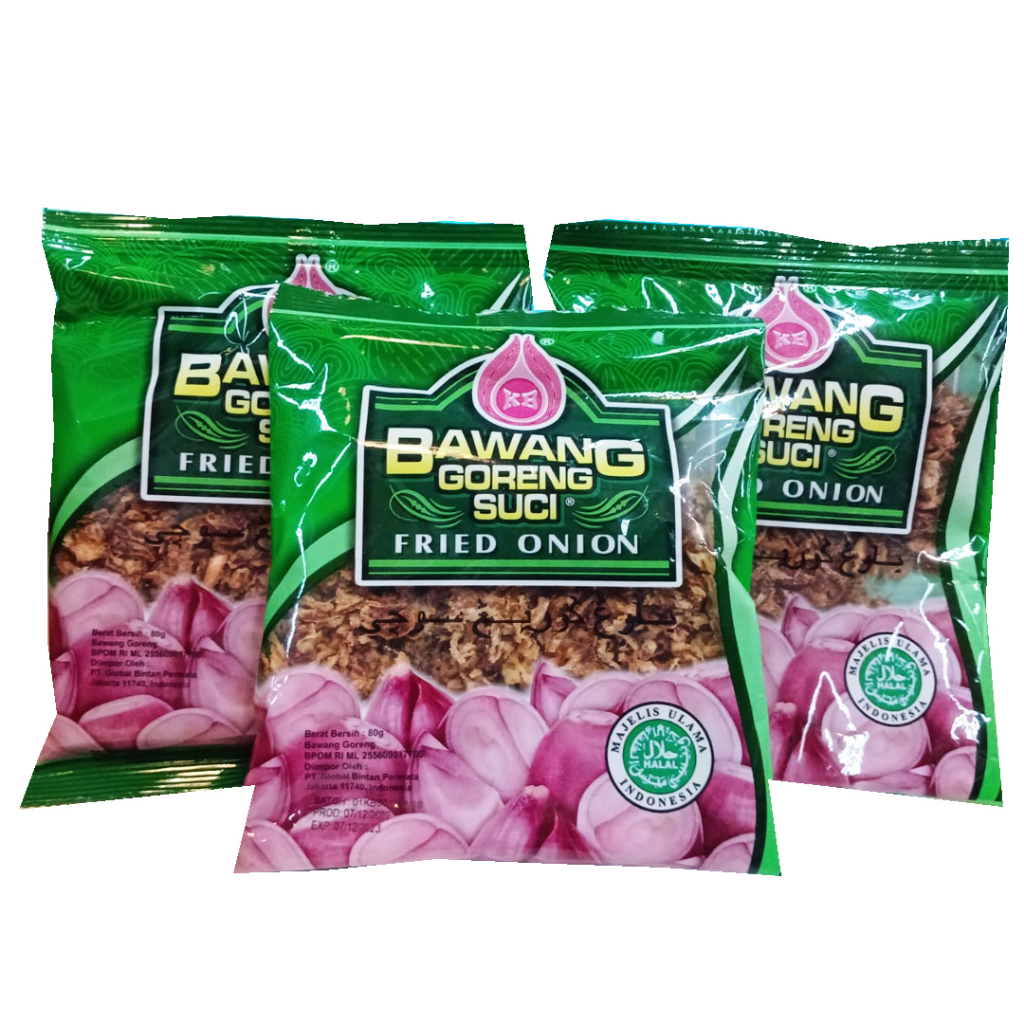 

BUY 1 GET 1 BAWANG GORENG SUCI 80G