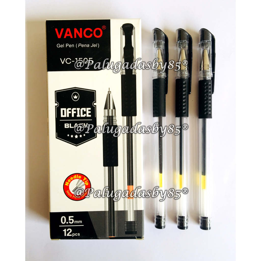 

(1 Biji) Grosir Pulpen VANCO VC-1505 0.5 mm / Bolpen VANCO VC-1505 / Gel Pen VANCO VC-1505 / Vanco VC1505 / Gelpen Vanco VC 1505