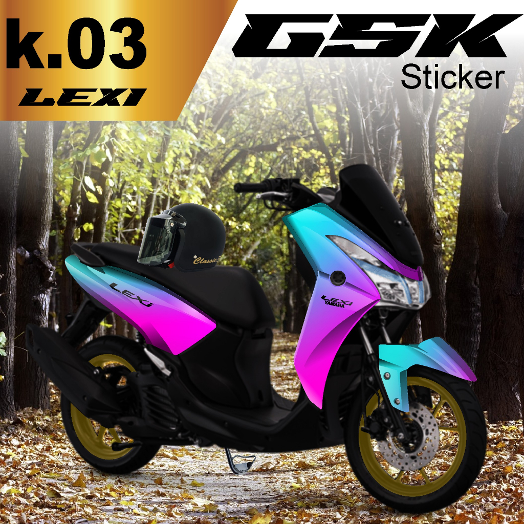 Decal Sticker Lexi Fullbody-Dekal stiker yamaha lexi- k.03