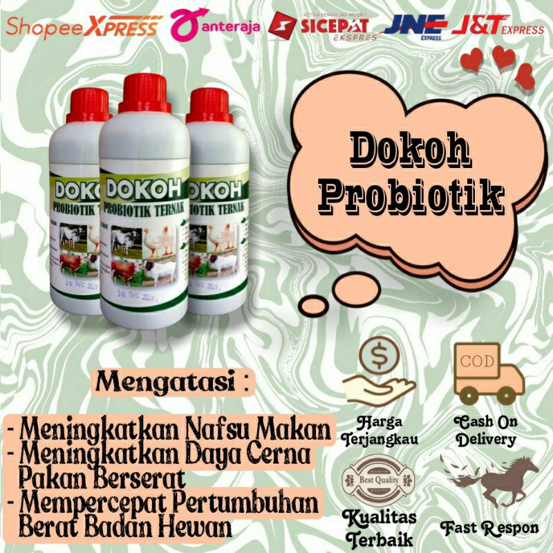 Dokoh Penambah Nafsu Makan Hewan Ternak Sapi, Kambing, Domba, Kerbau, Dll