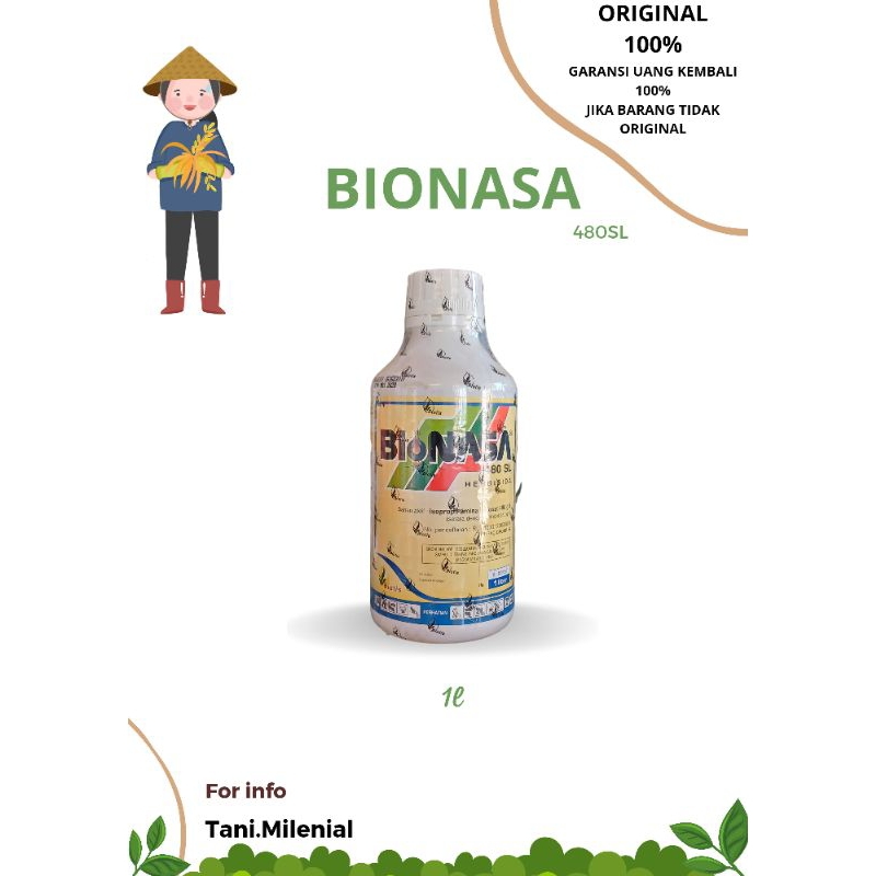 BioNasa 480SL |1liter|Herbisida