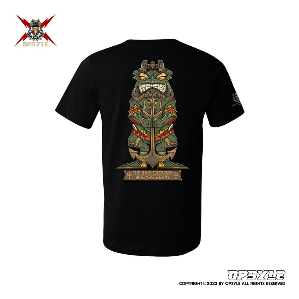 Frogman Black T-Shirt