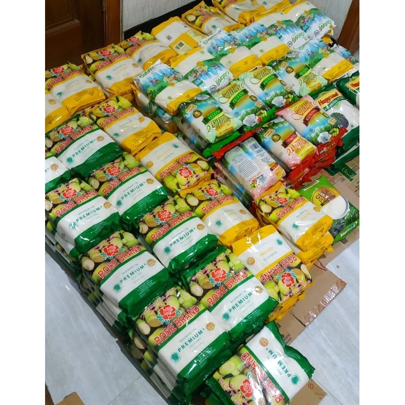 

Gula Kemasan merek random (rosebrand,gmp)