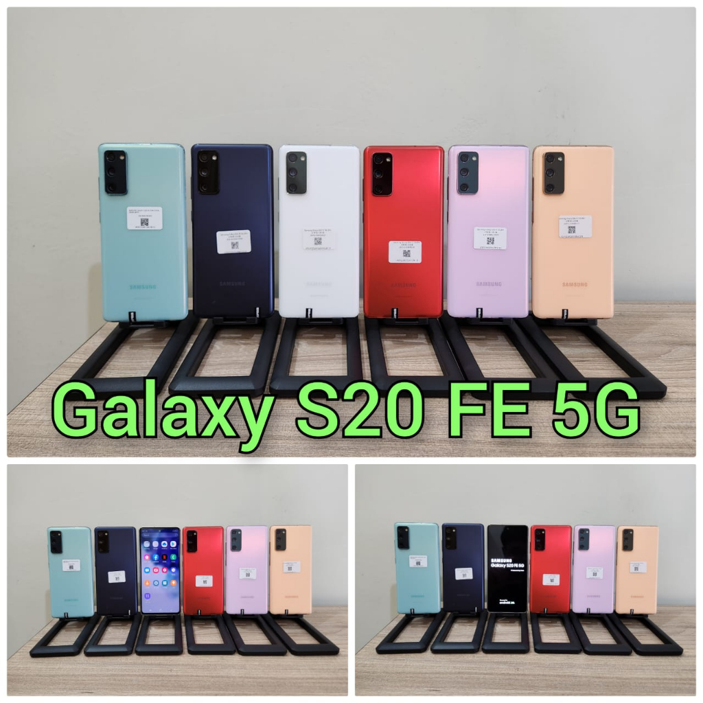 SNAPDRAGON 865 DUAL SIM 5G IMEI AMAN Samsung Galaxy S20 FE Bahasa Indonesia Garansi Normal