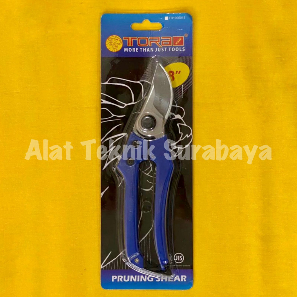 GUNTING DAHAN TORA 8" INCH PREMIUM PRUNING SHEAR POTONG RANTING STEK BONSAI POHON BUAH TANAMAN DAUN 